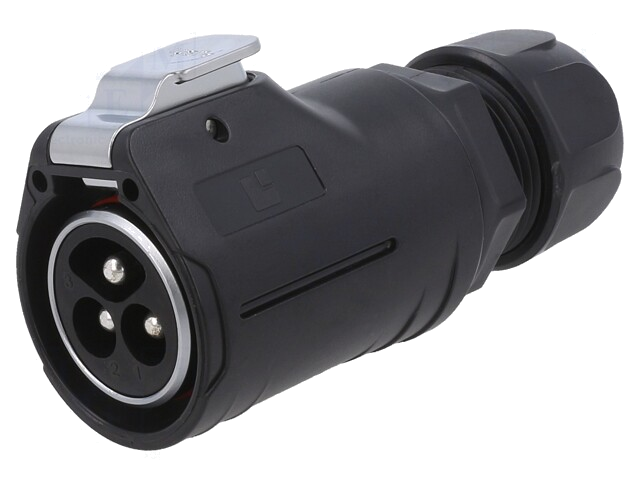 Connector: rond; stekker; maat 28; 02; mannelijk; PIN: 3; verguld Connector: rond; stekker; maat 28; 02; mannelijk; PIN: 3; verguld